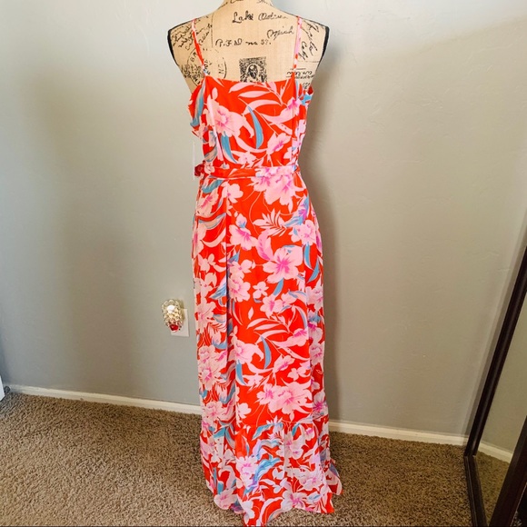 Wrap Maxi Dress, Size Large - Picture 9 of 11